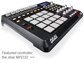 Akai MPD series controllers